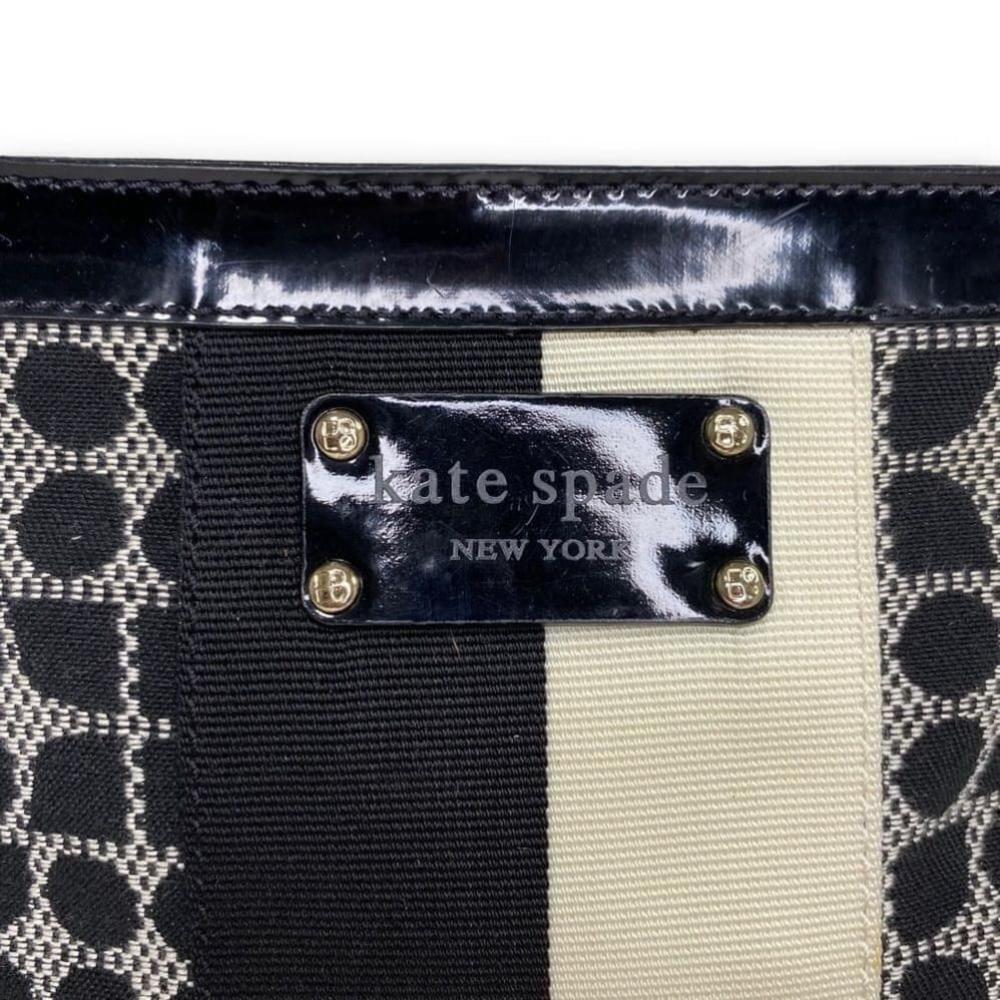 Kate Spade -Black/Cream Geometric Crossbody - Picture 4 of 13